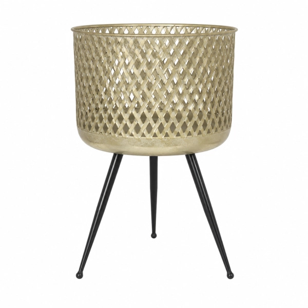 DUŻY KWIETNIK METALOWY 58 CM